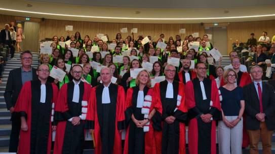Pharmacie : une nouvelle promotion célébrée lors de la cérémonie de remise des diplômes