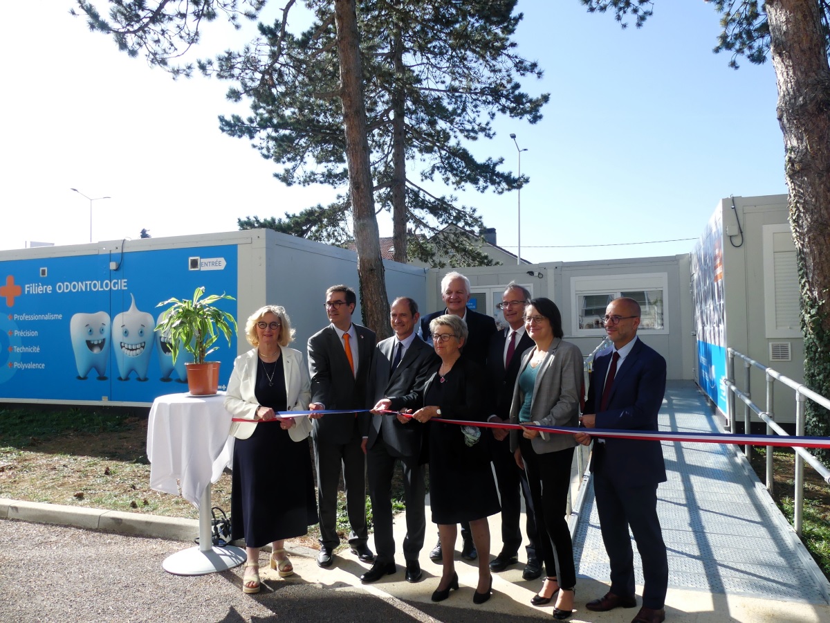 Inauguration de la filière Odontologie à l'UFR des Sciences de Santé à l'université de Bourgogne